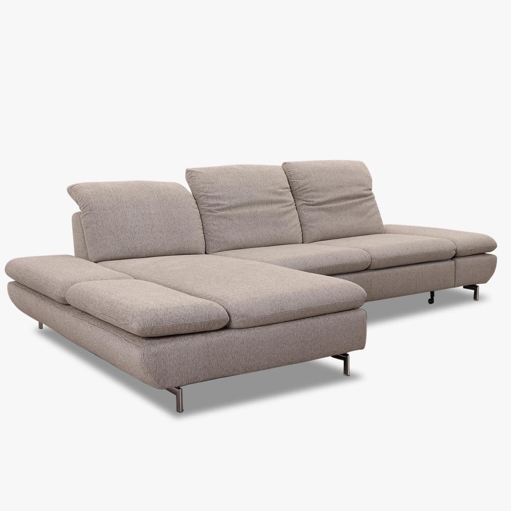 Willi Schillig Ecksofa 15259 Jackie in Stoff W60 silver