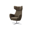 Candy Ohrensessel COOPER in Stoff Velvet olive