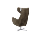 Candy Ohrensessel COOPER in Stoff Velvet olive