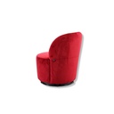 Nicoletti Home Sessel World in Stoff Dubai amaranto