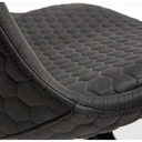 Danish Lemonite Stuhl LARS in Microfaser graphite