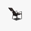Brafab Outdoor Positionsstuhl AVANTI Aluminium schwarz