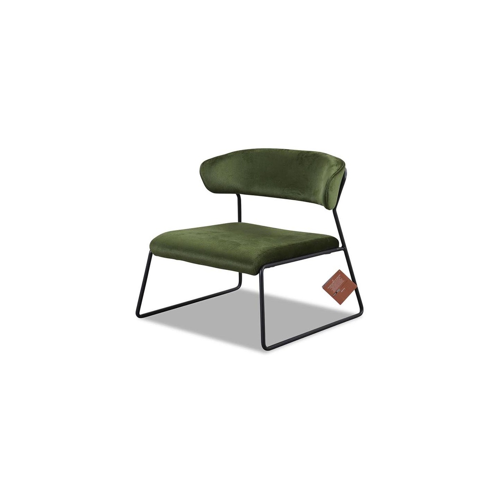 Scab Design LISA 2858 Lounge Stuhl in Stoff V4 grün