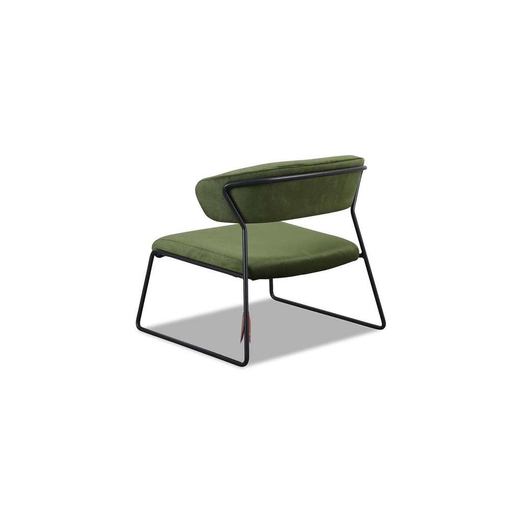 Scab Design LISA 2858 Lounge Stuhl in Stoff V4 grün
