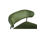 Scab Design LISA 2858 Lounge Stuhl in Stoff V4 grün