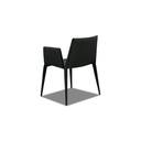 ALBA PLUS Armstuhl FILE in Leder schwarz