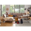 Willi Schillig Ecksofa 16660 Bonnie in Leder Z75 sand vorstehend links