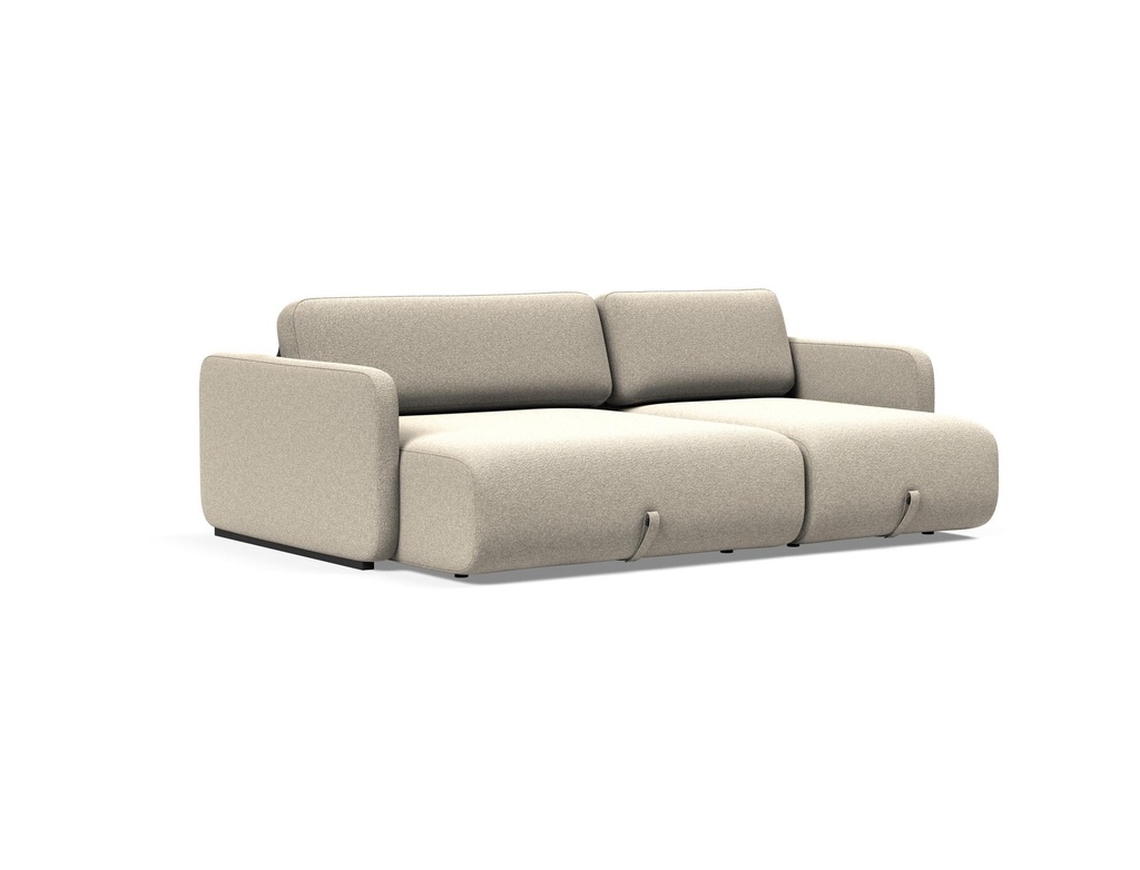 Innovation Living Schlafsofa Vogan Lounger in Stoff 539 Bouclé Beige