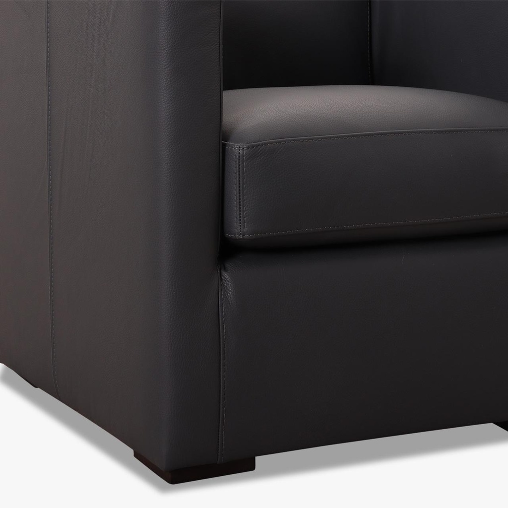 Catra Home Sessel LINO in Leder Toledo anthrazit