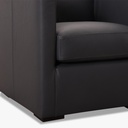 Catra Home Sessel LINO in Leder Toledo anthrazit