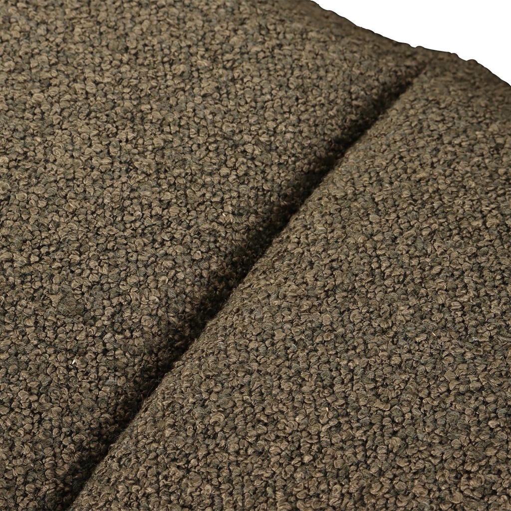 Ecksofa BUBBLE in Stoff Loop 12 winter moos