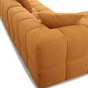 Ecksofa BUBBLE in Stoff Loop 11 inca gold