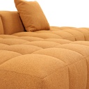 Ecksofa BUBBLE in Stoff Loop 11 inca gold
