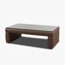 Willi Schillig Tischhocker Modell 10012 in Leder Z74 elephant