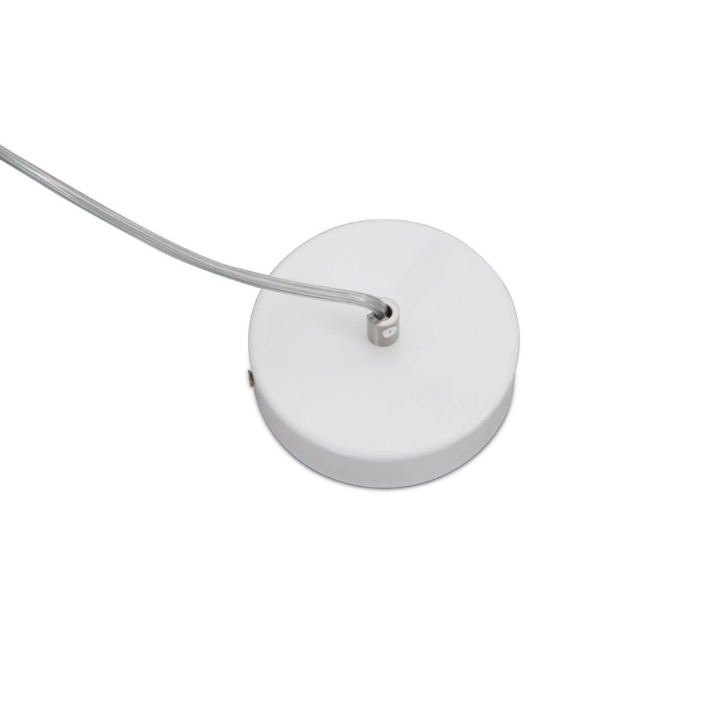 Master Light Pendelleuchte Globo Ø 50cm  in Metall weiss