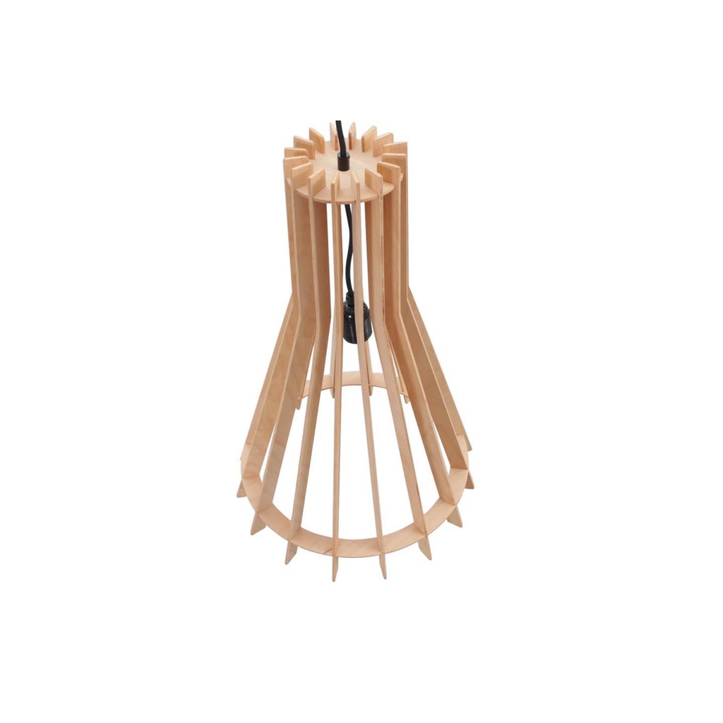 Master Light Pendelleuchte wooden fins 1 in Holz