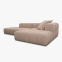 Ecksofa BUBBLE in Stoff Loop safari
