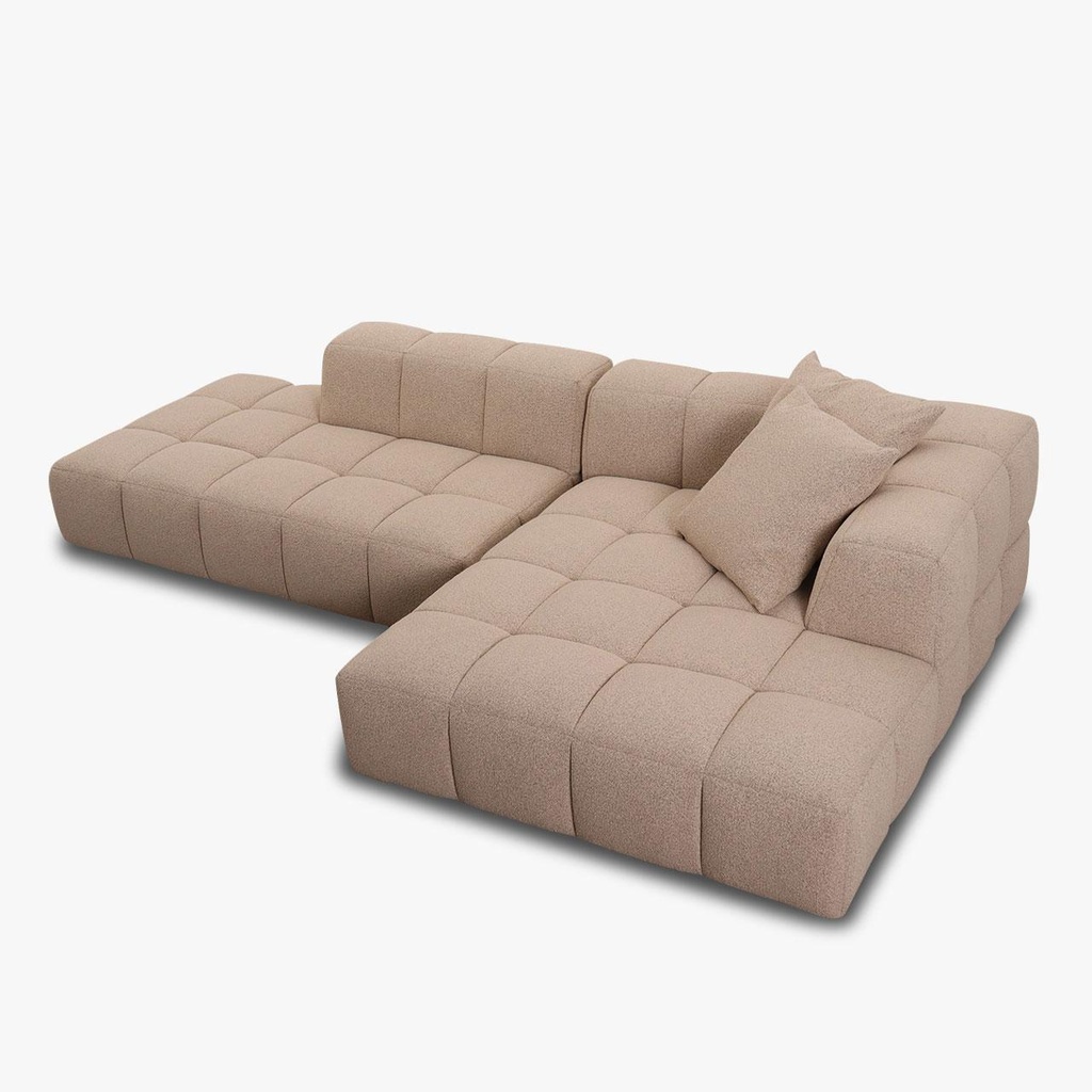 Ecksofa BUBBLE in Stoff Loop safari
