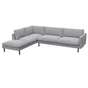 Flexlux Ecksofa Bolzanoin Stoff Melina