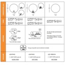 Slide Design Erdspiess Kugelleuchte Globo - Serie