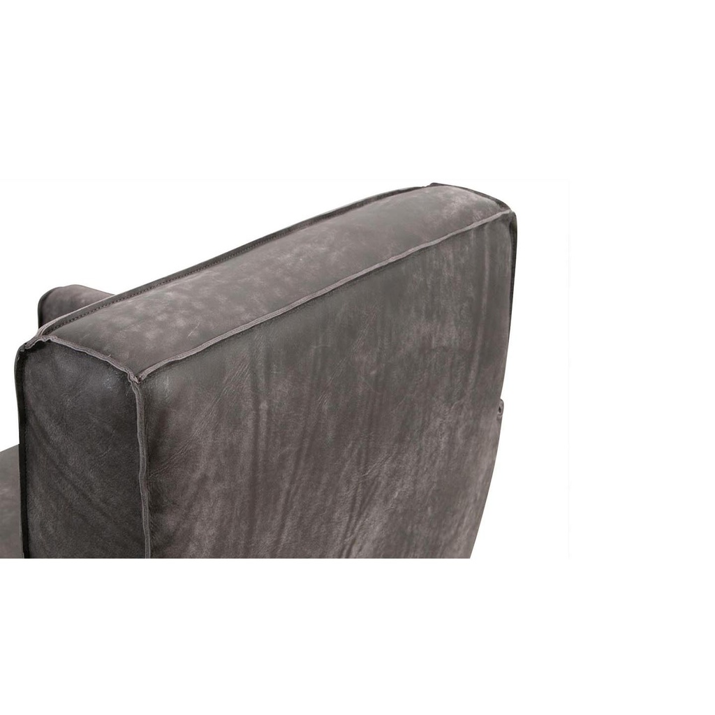 Het Anker LUNA 2x Freischwinger Stuhl in Leder Africa moro