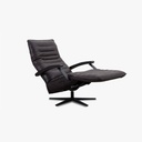 Het Anker Relax Sessel Mexico in Leder Africa espresso
