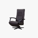 Het Anker Relax Sessel Mexico in Leder Africa espresso