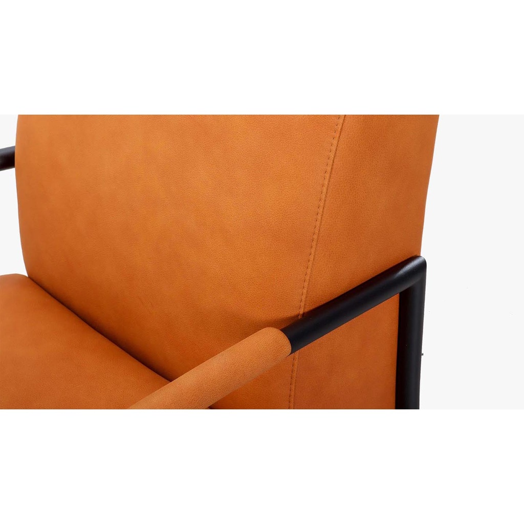 K+W - 7400 exklusiv Sessel in Leder Bison ocker