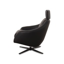 Relaxsessel Henry in Leder Prestige schwarz