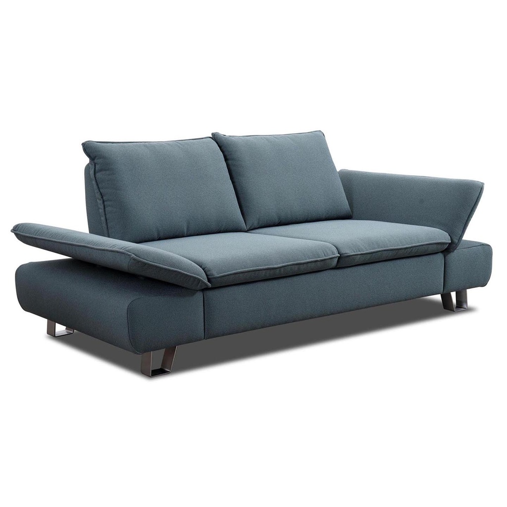 K+W - Sofa LOVE 7137 AD in Stoff 910 hellblau