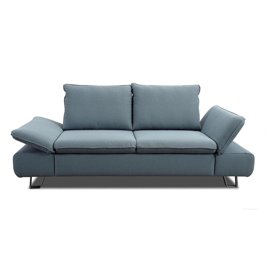 K+W - Sofa LOVE 7137 AD in Stoff 910 hellblau