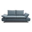 K+W - Sofa LOVE 7137 AD in Stoff 910 hellblau