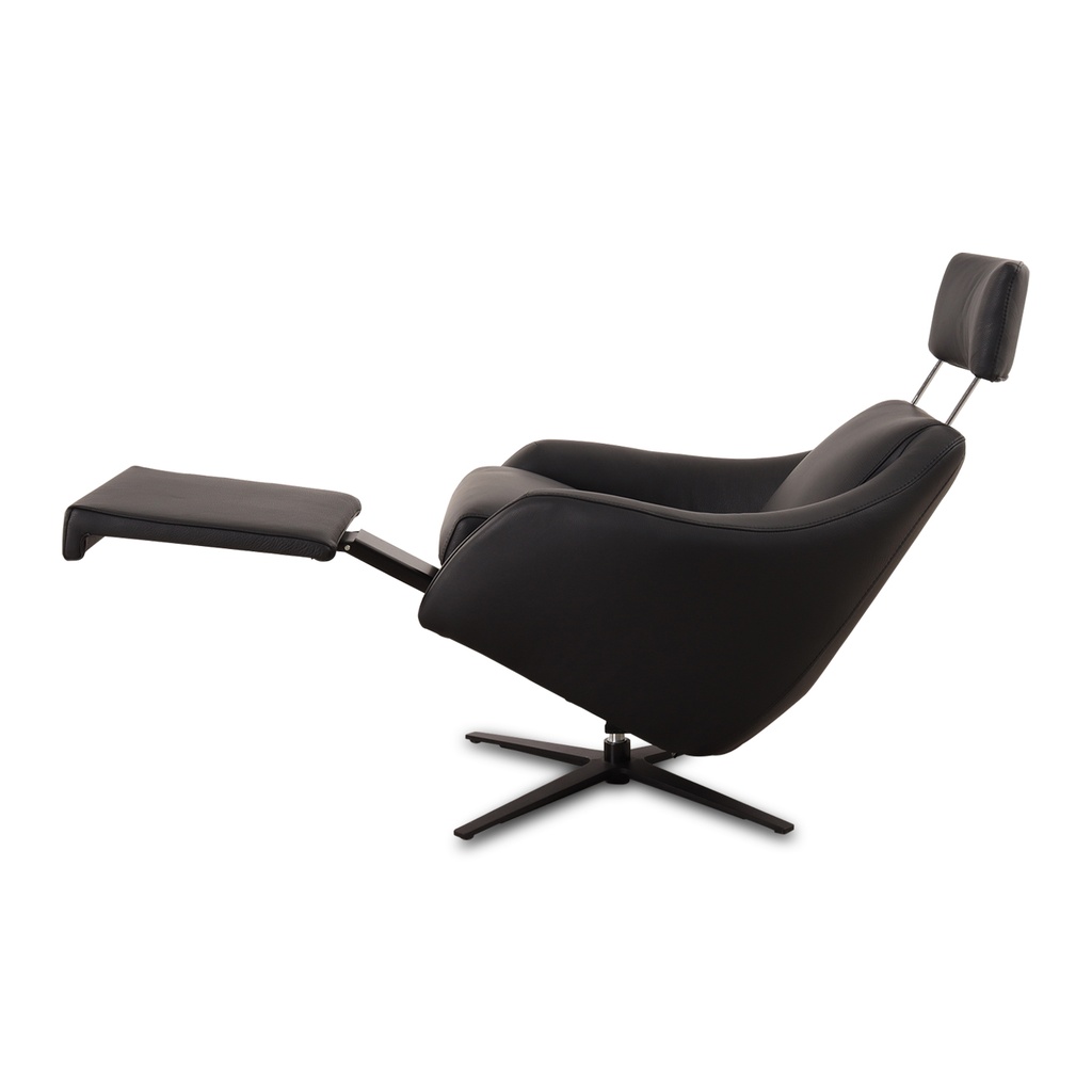 Relaxsessel Henry in Leder Prestige schwarz