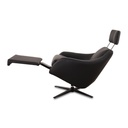 Relaxsessel Henry in Leder Prestige schwarz
