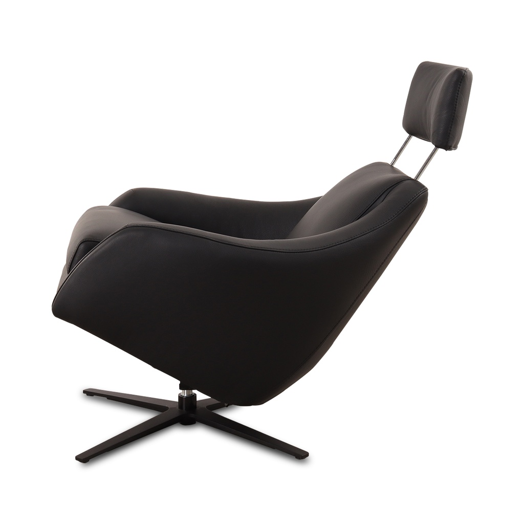 Relaxsessel Henry in Leder Prestige schwarz