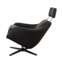 Relaxsessel Henry in Leder Prestige schwarz