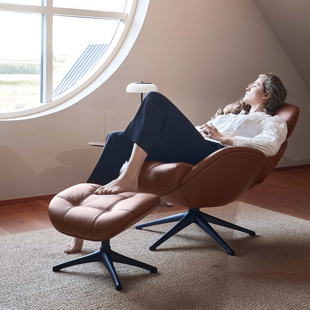 Flexlux Sessel CHESTER in Leder Dakota
