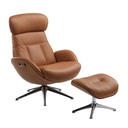 Flexlux Sessel ELEGANT in Leder Safari
