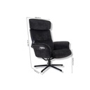 Conform Relaxsessel Master Classic in Stoff Eros night
