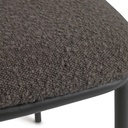 Danish Lemonite Stuhl Ciselia in Boucle Stoff