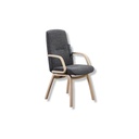 Conform Esszimmer 2x Armstuhl Freetime Dining in Stoff Melange night