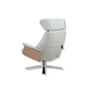 Conform Fernsehsessel Air in Leder Fantasy pure white