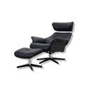 Conform Fernsehsessel Air in Leder Fantasy schwarz