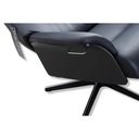 Conform Fernsehsessel Air in Leder Fantasy schwarz