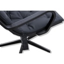 Conform Sessel Life in Leder Naturelle schwarz