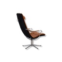 Conform Sessel Bravo in Leder Jesolo cognac