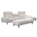 ES Brand Ecksofa Esmara in Stoff 15.703 natura