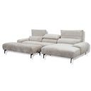 ES Brand Ecksofa Esmara in Stoff 15.703 natura