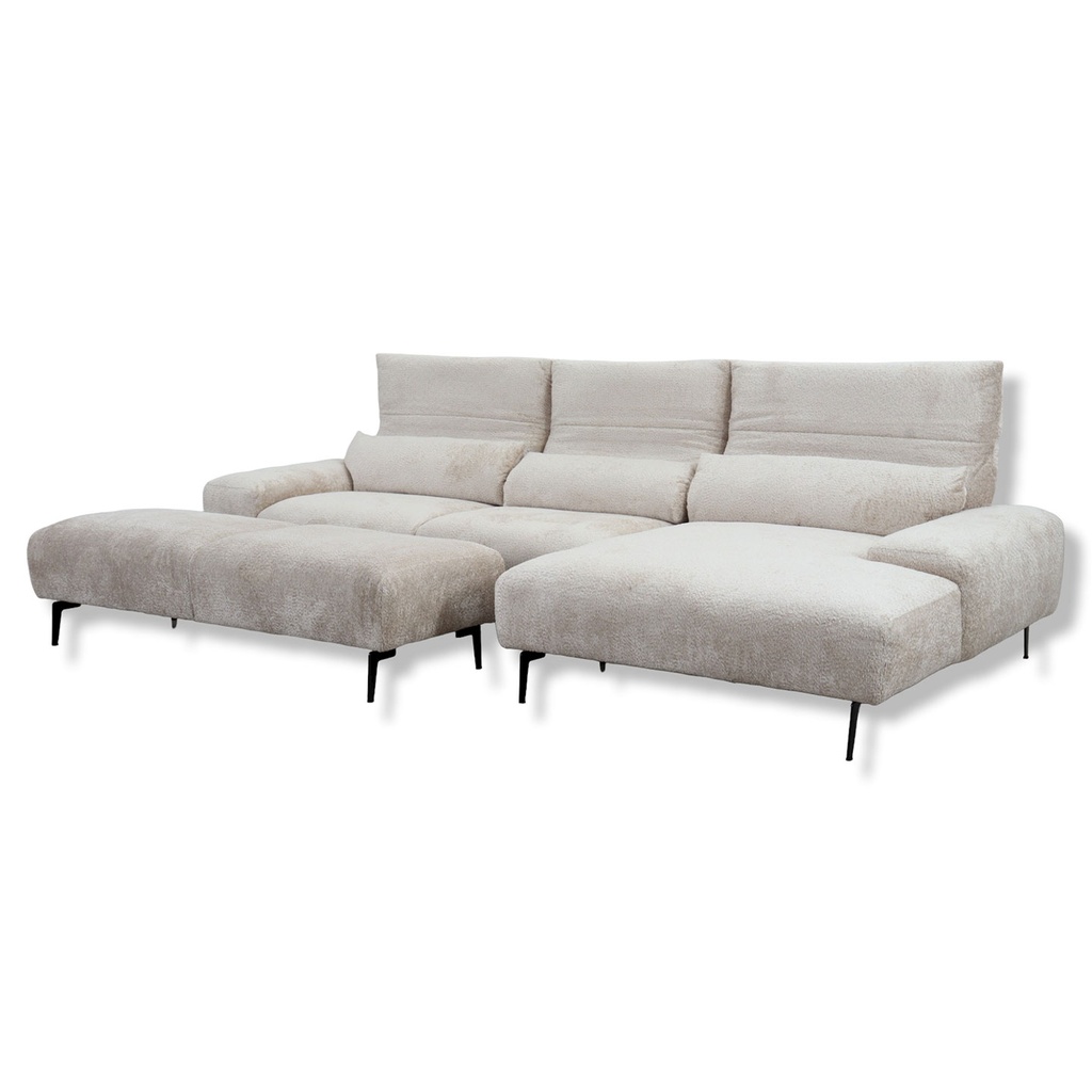 ES Brand Ecksofa Esmara in Stoff 15.703 natura