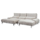 ES Brand Ecksofa Esmara in Stoff 15.703 natura